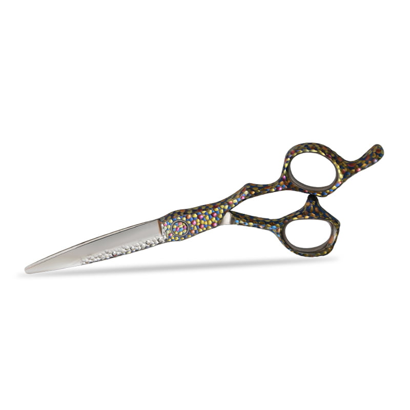 Gunting Potong Rambut Paduan Titanium 'Hammered Finish'.